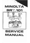 Minolta SRT 101 manual. Camera Instructions.